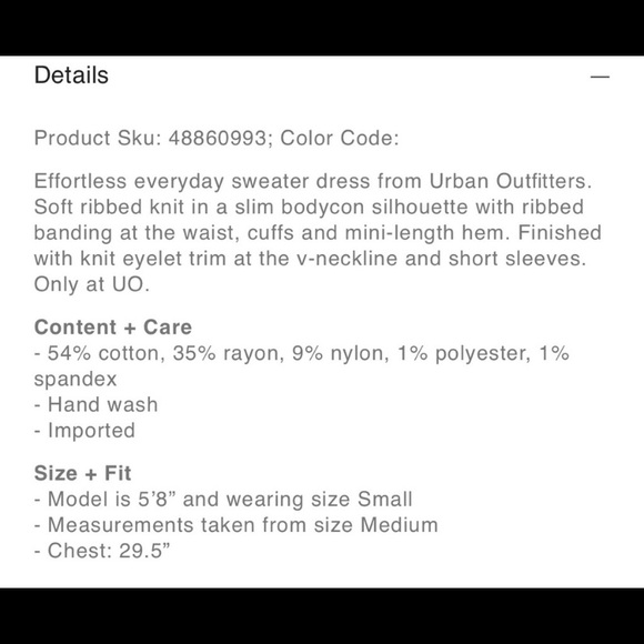 Urban Outfitters Alexis short sleeve bodycon dress - Picture 9 of 9